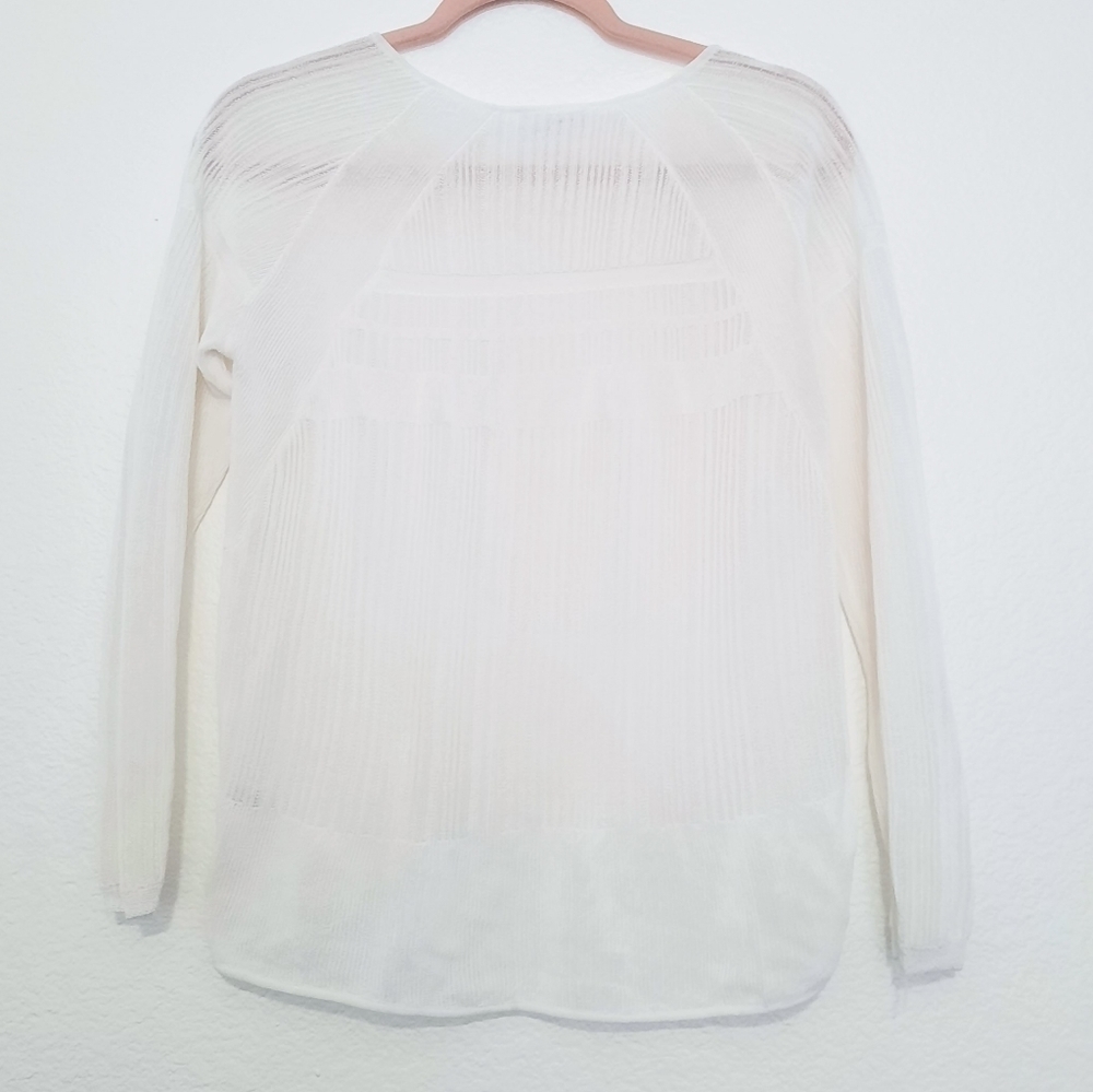 Helmut Lang White Sheet Sweater S